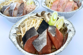 【漁獲量日本一！】おうちで簡単知床の冷凍さけ鍋