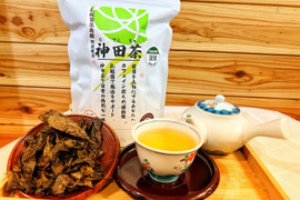 乳酸菌後発酵 神田茶（じでんちゃ）上勝産阿波番茶 茶葉40g 日本茶 晩茶