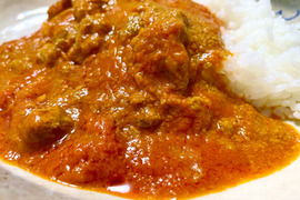 平飼い鶏のバターチキンカレー４袋