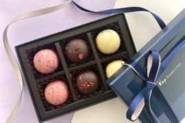 【新商品】最高品種ブルーベリー農家が作るチョコレート　／ギフト、バレンタインデー、ホワイトデーなどに