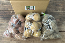 こだわりじゃがいも2種セット1.7㎏(850g×2袋)