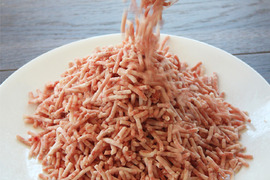 便利なパラパラミンチ。必要な分だけ解凍できる！「元気豚 挽き肉　500ｇ」