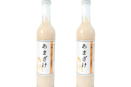 【甘酒が大好きな米農家のあまざけ 500g×2本】 新潟県 弥彦村 石井農園産 コシヒカリ で作った甘酒