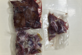 鴨肉　ハツ、砂肝、レバーの3種ひとまとめ