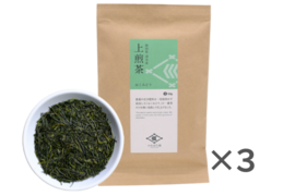 新茶【農薬・化学肥料不使用】上煎茶 おくみどり 静岡県産 50g 3袋セット