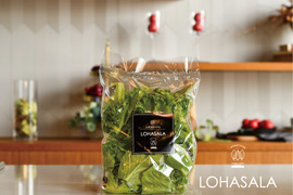 レビュー90件以上!LED施設栽培野菜 LOHASALA レタスミックス(10個セット×小分け100g) 洗わずに食べられる魅力満載のサスティナブル新野菜☆☆【菌数管理栽培野菜】
