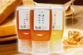 【送料相当分値引き】群馬県産生はちみつ 毎日満足セット（300g×3個）