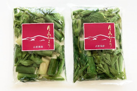 【山形県産 美味しい山菜　天然うど水煮】１５０gｘ２袋セット