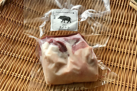 特Aクラス🏆✨イノシシ《ジビエ》【希少❣️猪肉肩ロース 420g ブロック】260303-6