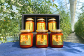 【夏ギフト】芳醇高糖度ミニトマトの贅沢ジャム140g×3