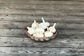 自然栽培　乾燥にんにく　箱込2Kg