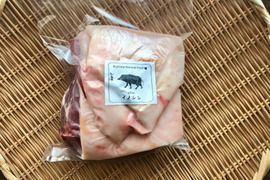 旬✨イノシシ《ジビエ》【猪肉ランプ 1040g ブロック】260317-4