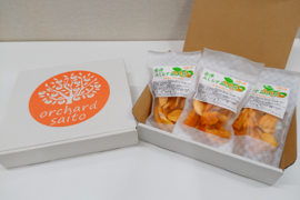 ☆数量限定☆会津みしらず柿ドライフルーツ（チャック付）【８０ｇ×３袋入】
