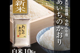 【節減対象農薬6割減】あいちのかおり 白米10kg【令和6年・愛知県産】