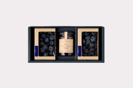 【冬の国産生ブルーベリー】100g×2pc、ブルーベリースプレッド 120g×1個〈トヨヒルセット【A】〉