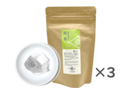 【農薬・化学肥料不使用】煎茶ティーバッグ やぶきた 15パック  3袋セット