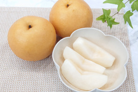 甘酸っぱい果汁たっぷり!新興梨 約3kg【大きめサイズ】