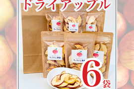 【青森 完熟ドライリンゴ】無添加・無加糖 たっぷり食べられるお得パック 35g×6袋