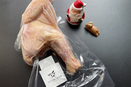 m2【数量限定御予約商品】平戸平飼い放牧鶏ｈａｂａｔａｋｉ［親鶏肉/丸鶏１羽(中抜き)］＋［ガラ］セット【期間限定】【数量限定】11/26以降順次発送