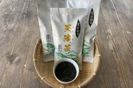 【宮崎ブランド釜炒り茶★シングルオリジン】天滝茶(R6年産やぶきた一番茶100g×3袋セット)