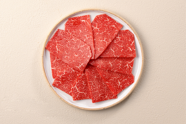 焼肉用カタサンカク（赤身）150g サッとあぶって、溢れる満足感♪