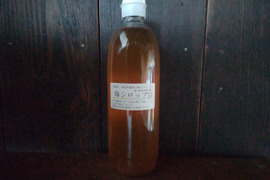 南信州産　農薬肥料不使用の竜峡小梅と種子島産の粗糖でつくった梅シロップ　500ml×2本