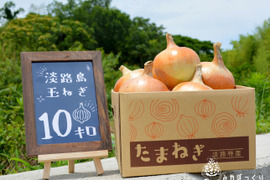 淡路島産たまねぎといえばコレ『中生たまねぎターザン』10kg