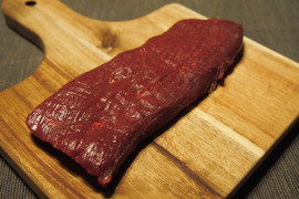 【内もも肉4枚】100%北海道産熟成エゾ鹿肉