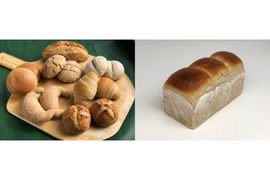 【超貴重な有機JAS認証パン】パンセット④+食パン：麦の栽培から一貫生産　自然栽培小麦のみ使用したパンセット