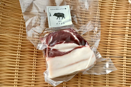 脂乗り最上級！✨《ジビエ》特A級【 猪肉肩ロース 470g ブロック】20220301-4
