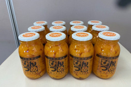 美味しさに食べてびっくり「ミカンの瓶詰め」900ｇ×12本