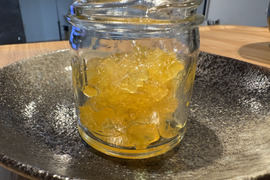 はるかの皮と果肉を使ったジャム