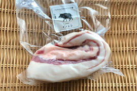 特Aクラス🏆✨イノシシ《ジビエ》【希少❣️猪肉バラ 470g ブロック】250325-14