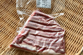 特Aクラス🏆✨イノシシ《ジビエ》【希少❣️猪肉バラ 410g ブロック】260303-8