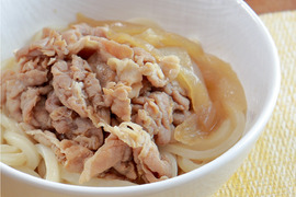 【新商品】お肉たっぷり！「肉まぜうどんの具　135ｇ×2食入」