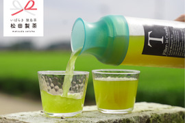 【御歳暮 お年賀】水出し緑茶とフィルターインカラフェのセット 熨斗 ギフト包装 配達日時指定可 ティーバッグ おしゃれなボトル 松田製茶 ブラックアーチ農法 日本茶インストラクター GFT-047