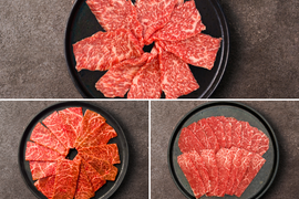 ＼祝・発売記念／【10％OFF】［～5/31まで］焼肉新商品３種食べ比べセット（400g）（イチボ・ランプ・リブロース）