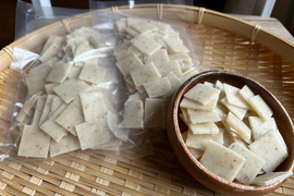 奥出雲産自然栽培寒干しかきもち"塩"