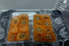 干し柿 大きさがバラバラです6個から10個2パック入