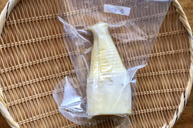 ４月中旬収穫【水煮たけのこ】（500g）朝堀り・やわらか・お手頃サイズ♪（岡山県産筍）220415-7