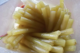 春の息吹：採りたて直送の「ふき」1キロ