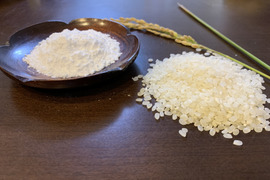 令和4年度淡路島産コシヒカリ【5kg】と淡路島の新米で作った【1kg】米粉セット！