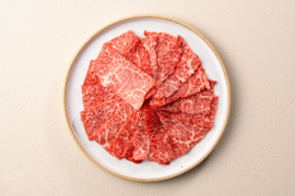 焼肉用ザブトン（ロース）150g 旨みが凝縮された希少部位ザブトン！