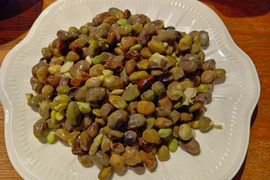 （冷凍）自然栽培　黒枝豆（莢なし実のみ）　500ｇ