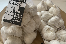【送料相当分値引き】期間限定！青森県産福地ホワイト生にんにく1kg