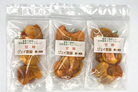 自然栽培で育った甘柿の甘くておいしいドライフルーツ柿（30g×3袋セット）