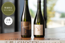 【冬ギフト】本格芋焼酎　正源　白黒飲み比べセット　2本箱入り（720ml×2本）