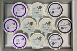 【冬ギフト】ヨーグルトとフレッシュチーズ2種セット