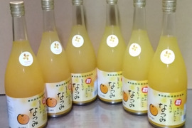 【甘みが強い】濃い味まったり　なつみ完熟贅沢搾りジュース720㎖の6本セット