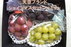 【希少 食べ比べ】牧丘天空の丘ブランド　皮ごと食べられる３色セット